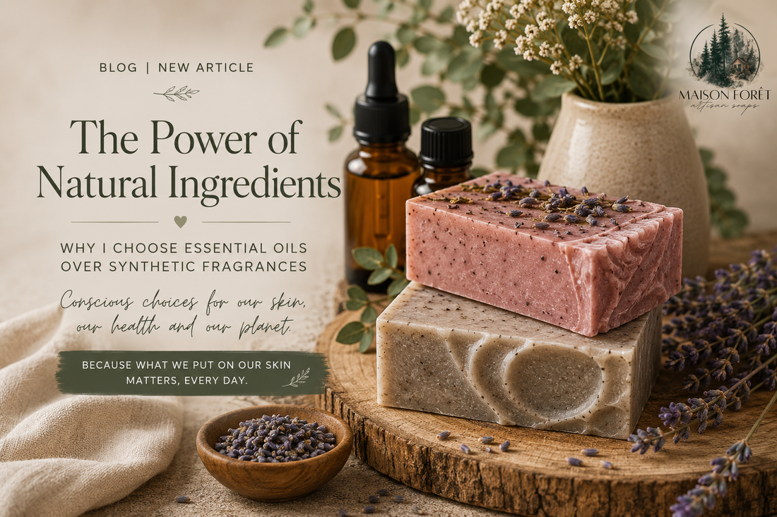 Natural Soap vs. Synthetic Fragrances: Why I Choose Essential Oils