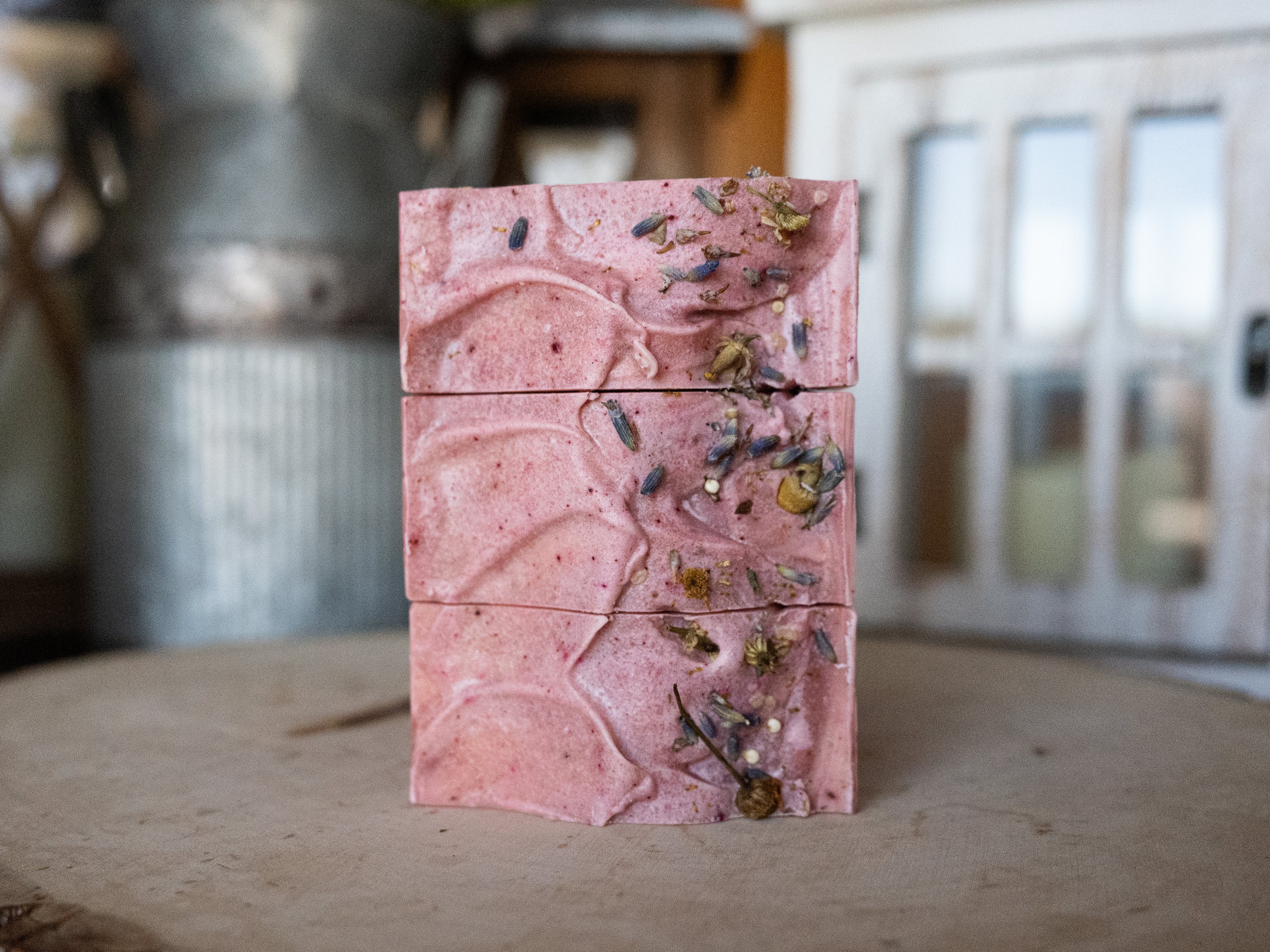 Wild Flower Floral Blush Artisan Botanical Soap