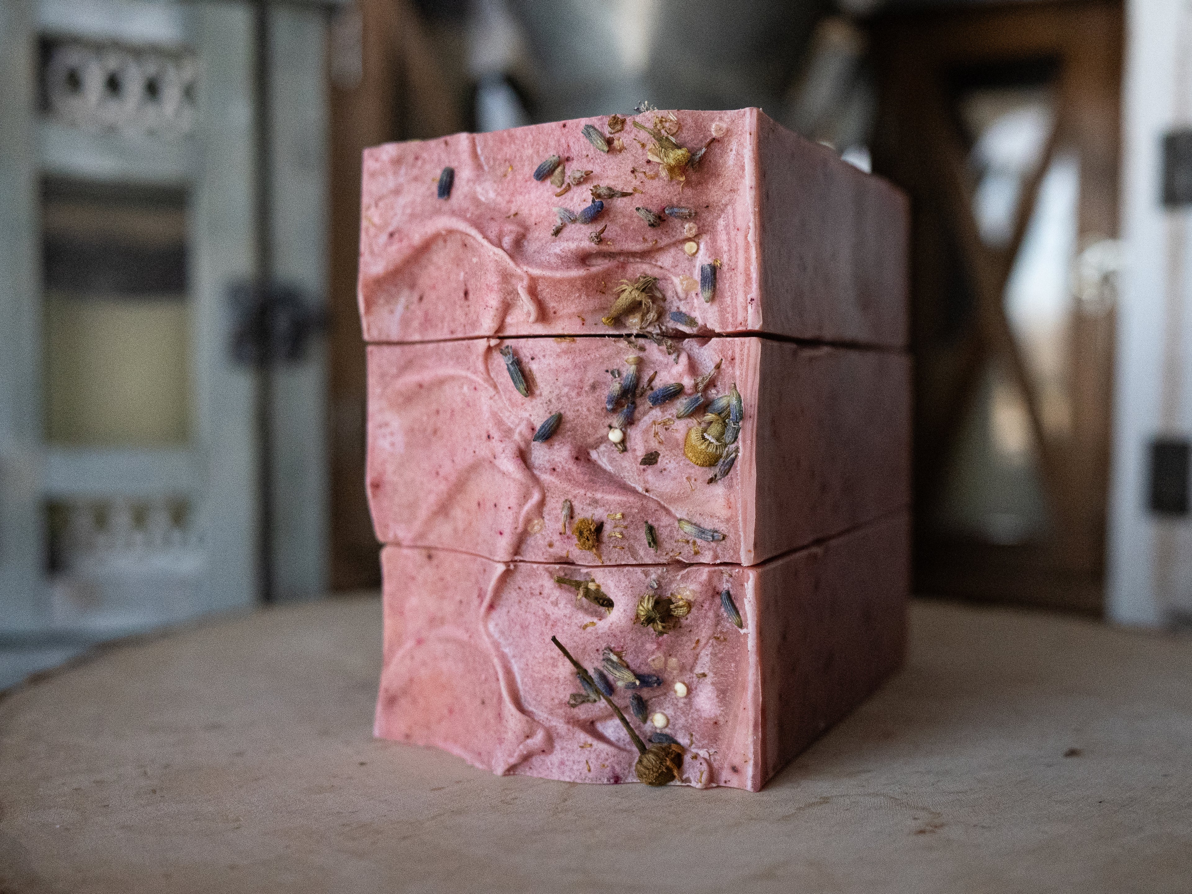 Wild Flower Floral Blush Artisan Botanical Soap