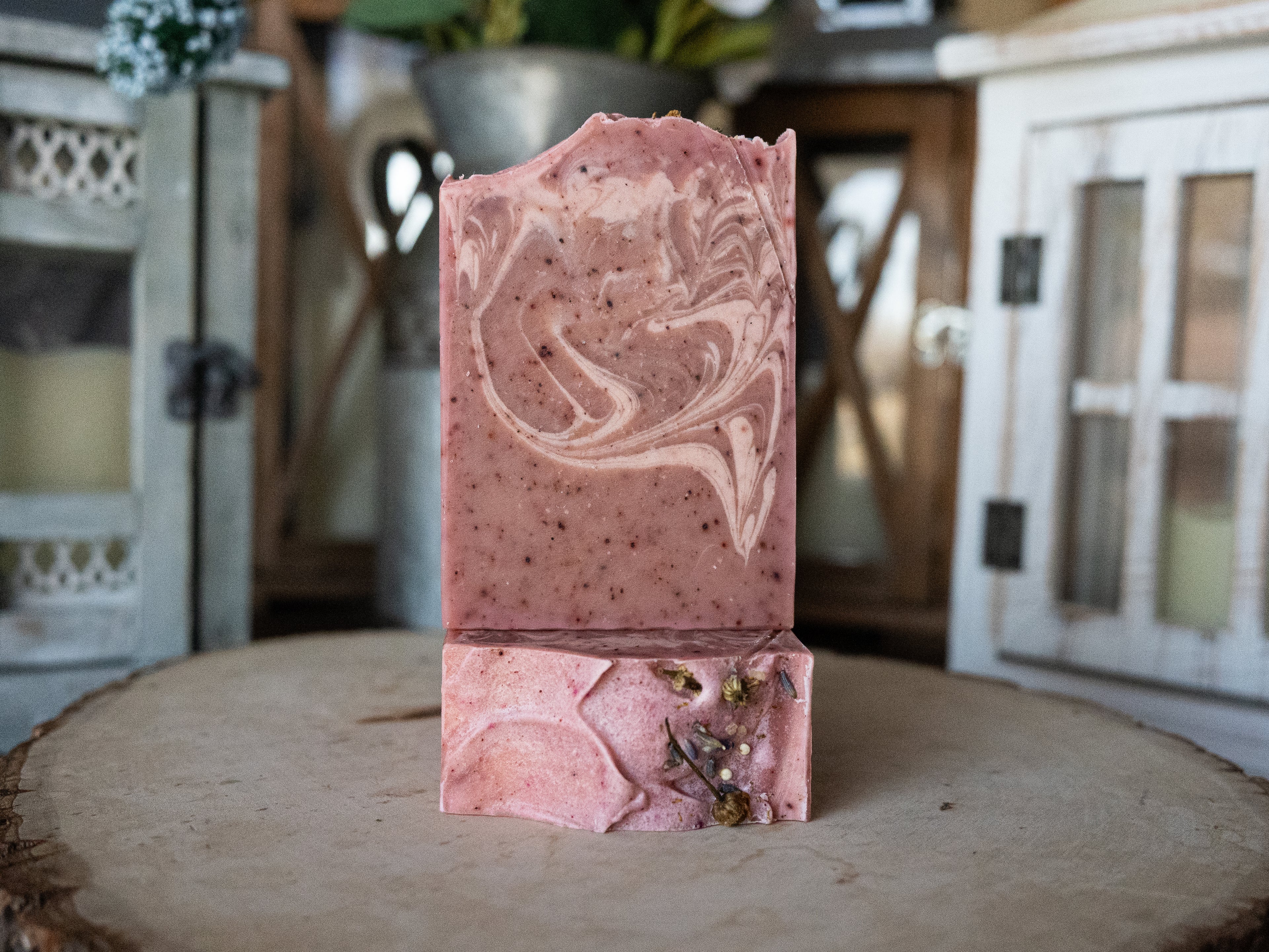 Wild Flower Floral Blush Artisan Botanical Soap