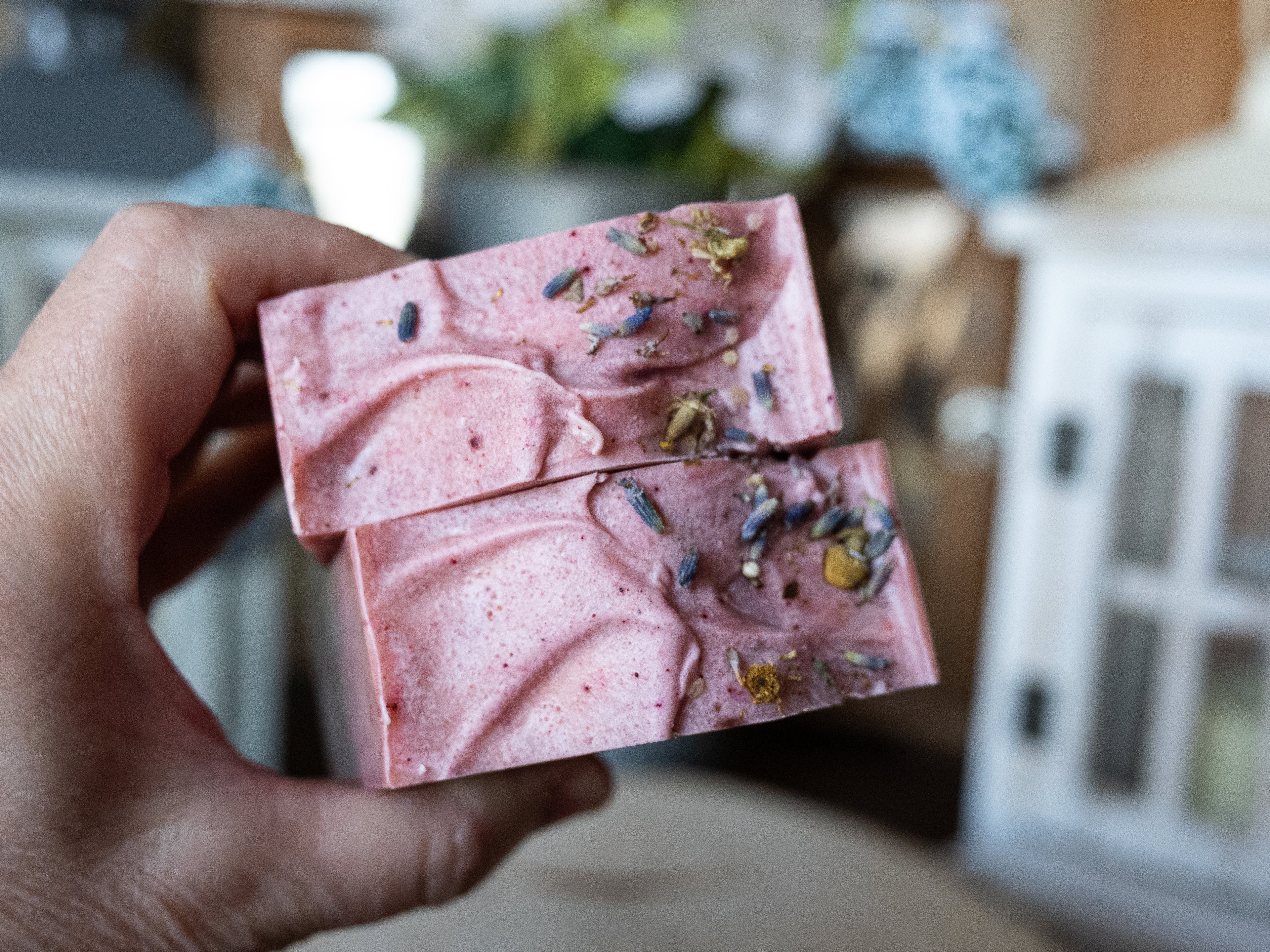 Wild Flower Floral Blush Artisan Botanical Soap