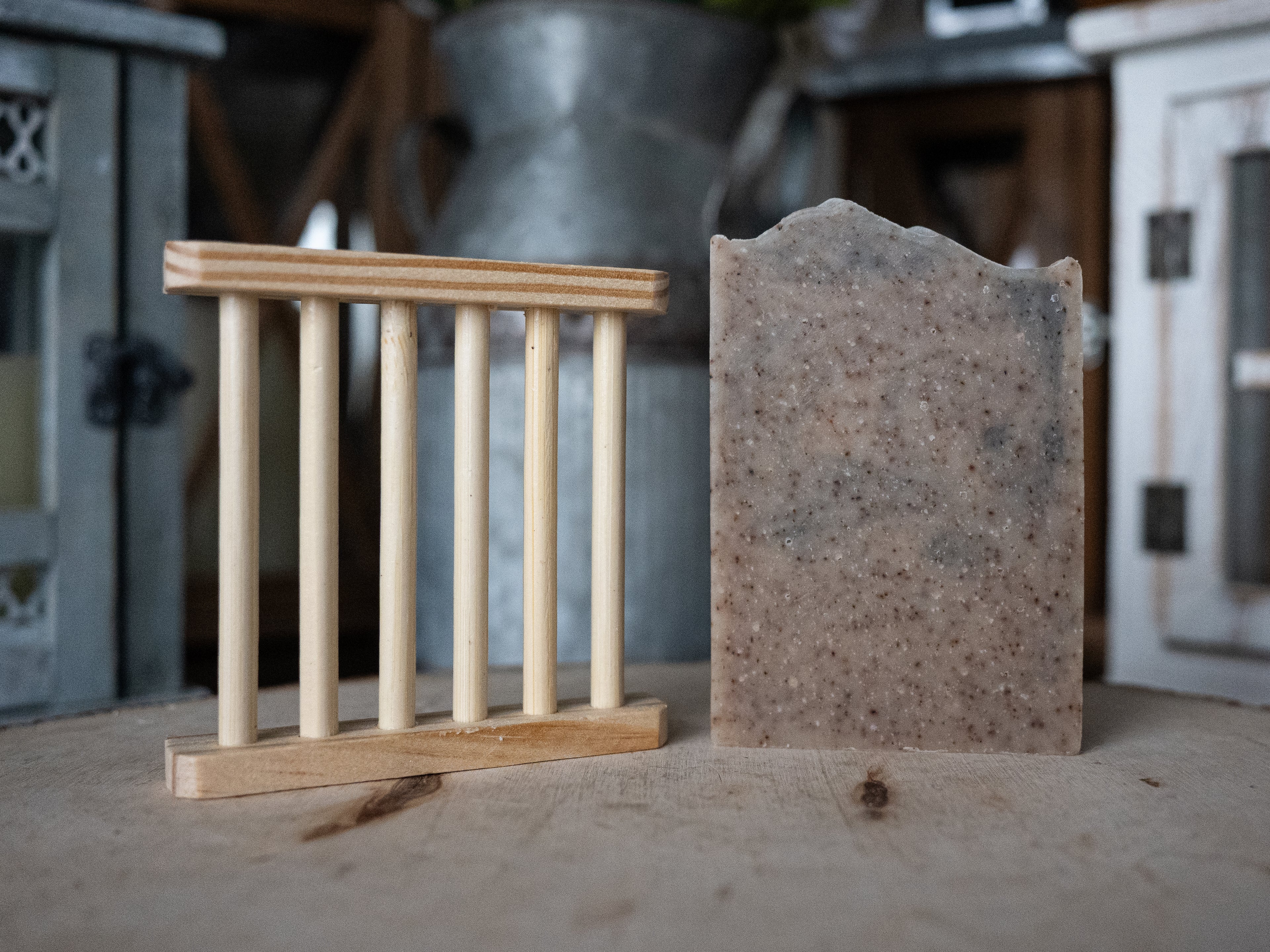 Rustic Lavender Artisan Bar Soap