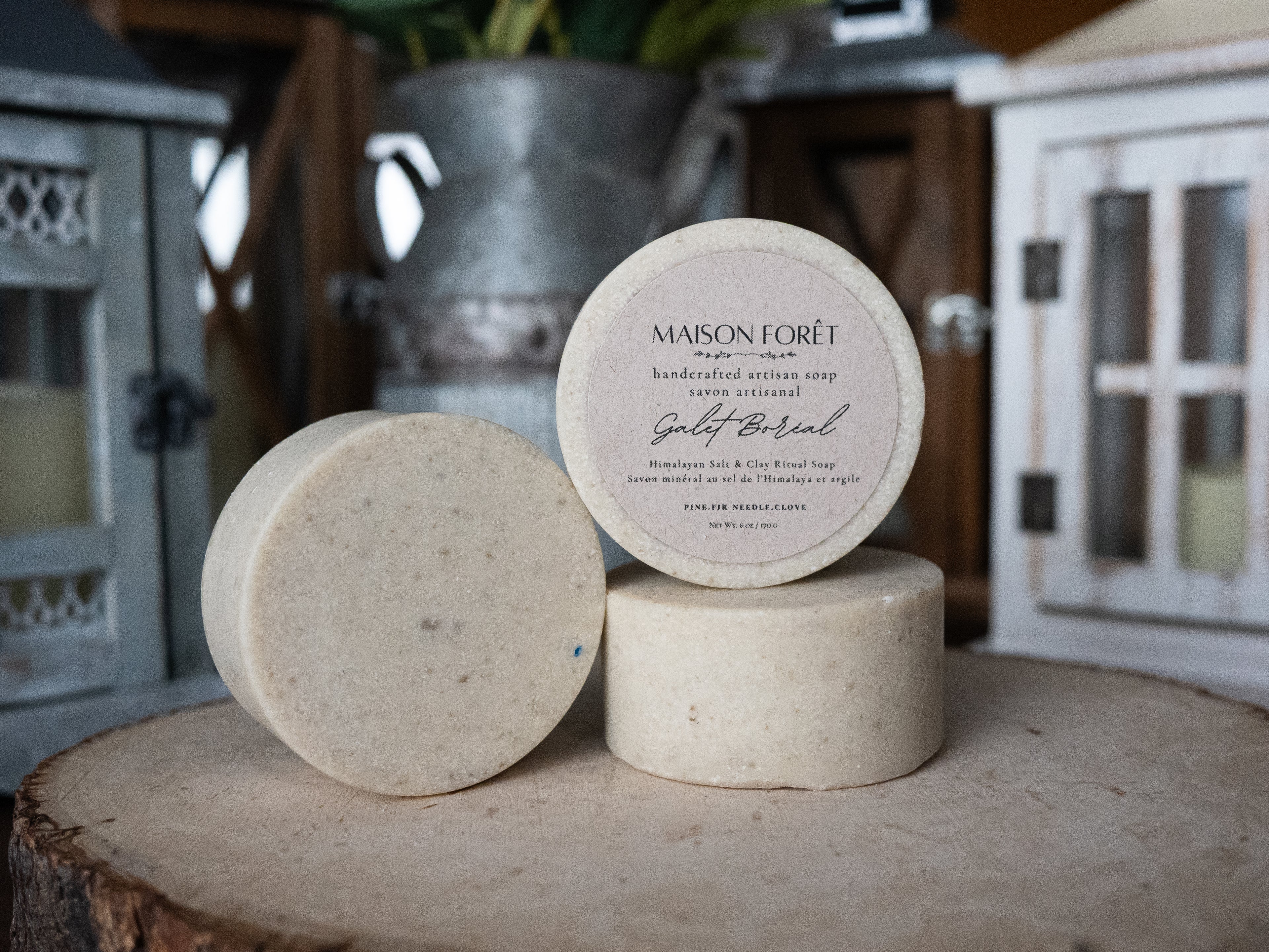 Boreal Himalayan Artisan Botanical Sea Salt Soap